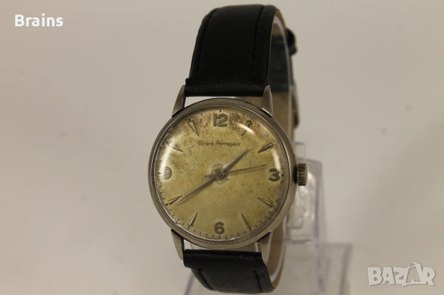 Рядък 1950'с GIRARD PERREGAUX 46EU Швейцарски Ръчен Часовник