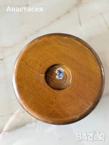 Сувенирна дървена купа дърворезба, снимка 3 - Антикварни и старинни предмети - 54015321