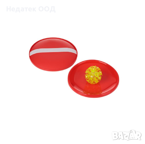 Спортна игра, "Хвани топката", с червени дискове, 2 бр.