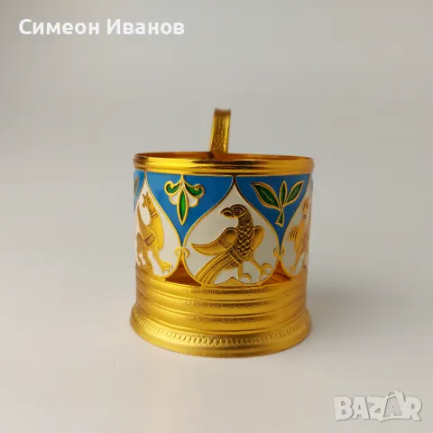 Стар подстакан стакан подстакани стакани СССР #5458, снимка 1 - Други ценни предмети - 48011285