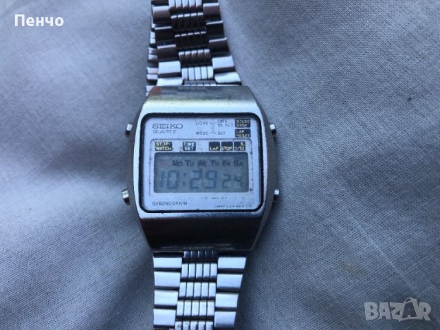 ретро LCD "SEIKO" CHRONOGRAPH - A129 - 5000 - JAPAN - 1970/78г., снимка 10 - Антикварни и старинни предмети - 46005866