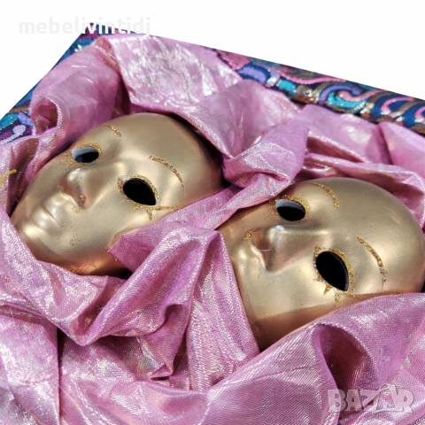Стенна декорация с венециански маски , снимка 3 - Картини - 53685630