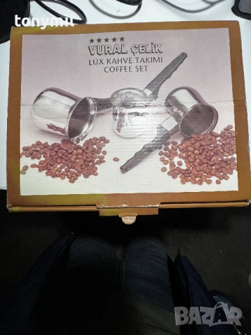 КОМПЛЕКТ ДЖЕЗВЕТА ЗА КАФЕ