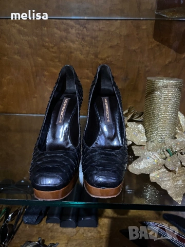 Moreschi обувки питон, снимка 3 - Дамски обувки на ток - 53358881