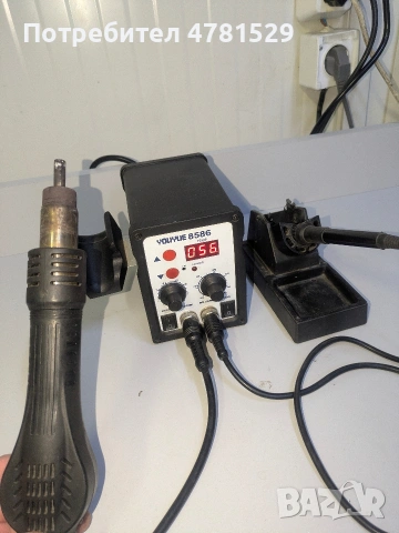 Станция за запояване с горещ въздух, снимка 7 - Други инструменти - 54018204