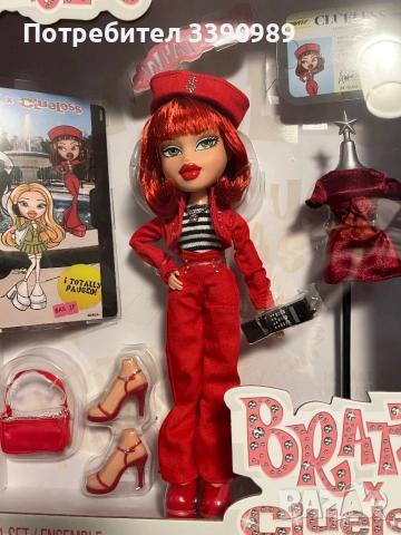 3 Колекционерски кукли Брац Баровки - Шер, Дион и Амбър - Bratz Clueless - Cher, Dionne, Amber, снимка 10 - Кукли - 51943989