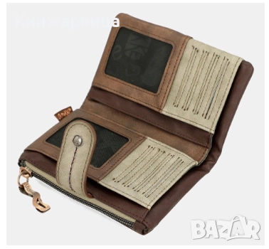 Среден Портфейл Anekke, колекция Core!, снимка 3 - Портфейли, портмонета - 47500034