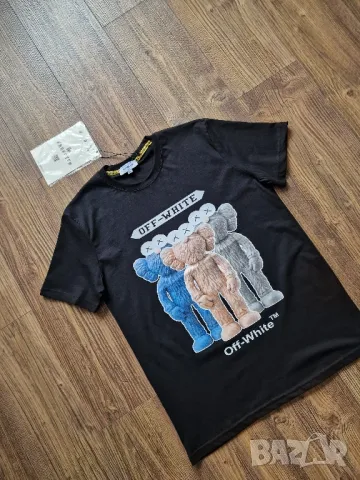 Страхотна мъжка тениска OFF WHITE размер S M L XL 2XL , снимка 3 - Тениски - 49034221