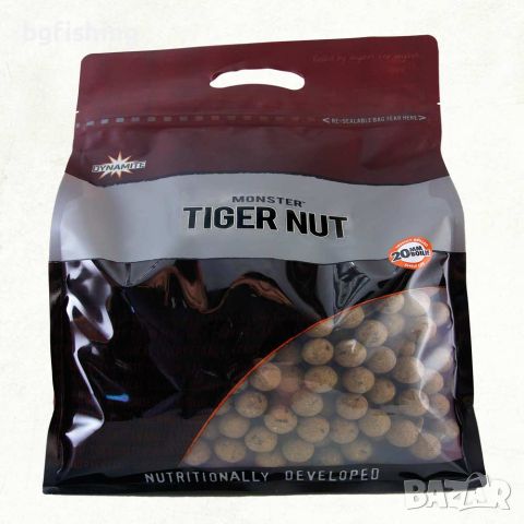 Топчета DB Monster Tiger Nut Boilies, снимка 2 - Стръв и захранки - 45432444