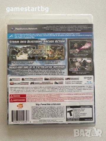Time Crisis: Razing Storm за Playstation 3(PS3), снимка 2 - Игри за PlayStation - 53615238