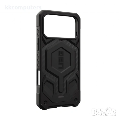 Оригинален кейс UAG Monarch Pro Carbon Fiber, За iPhone 17 Pro Max (6.9), Черен и Протектор, снимка 14 - Калъфи, кейсове - 54161033