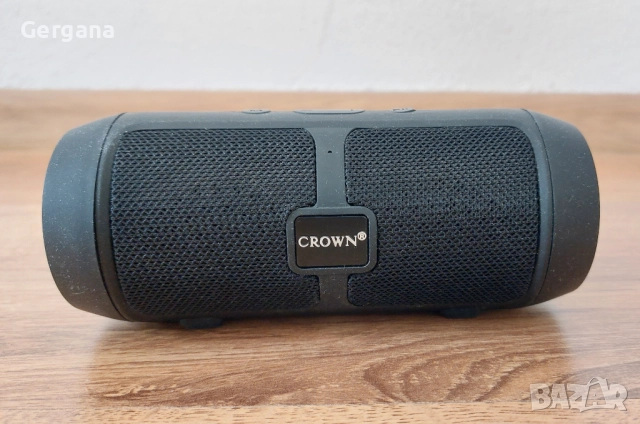 Преносима тонколона CROWN PBS-432AR, USB port, Bluetooth, Черен, снимка 2 - Тонколони - 52260582