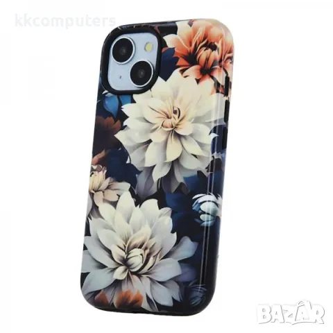 Калъф силикон Decor Spring за iPhone 15 6.1 Баркод : 3129861, снимка 2 - Резервни части за телефони - 47137588