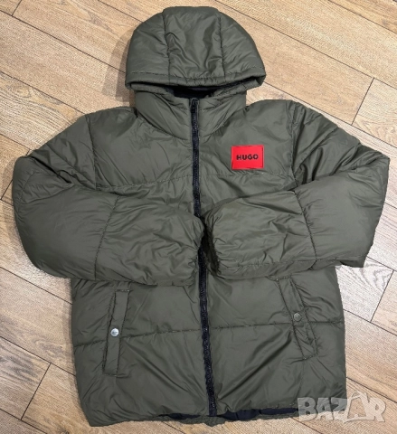 Дамско яке Hugo Logo-Patched Puffer Jacket | M размер