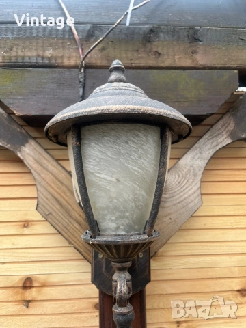 Фенери старо злато 12бр, снимка 2 - Лампи за стена - 53610161