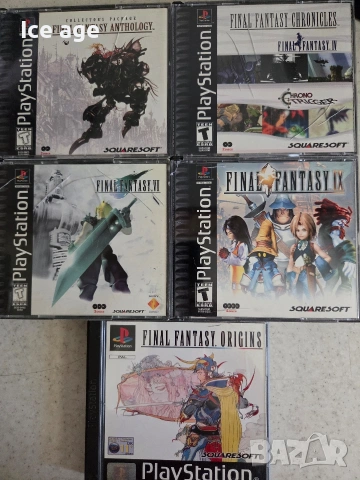 Final Fantasy PlayStation 1 колекция , снимка 4 - Игри за PlayStation - 54300044
