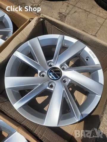 5х112 16 Джанти VW Golf Passat Caddy Touran Seat Leon Skoda Octavia 5x112, снимка 4 - Гуми и джанти - 50774849