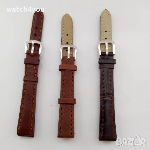 НОВИ КАЧЕСТВЕНИ КАИШКИ ЗА ЧАСОВНИЦИ.КАФЯВА ЧЕРНА БЯЛА БЕЖОВА КАИШКА ЗА ЧАСОВНИК. WATCH STRAP STRAPS, снимка 6 - Каишки за часовници - 20967999
