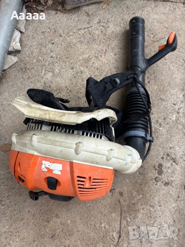 Stihl BR 600 Духалка /моторна метла, снимка 3 - Градинска техника - 54024155