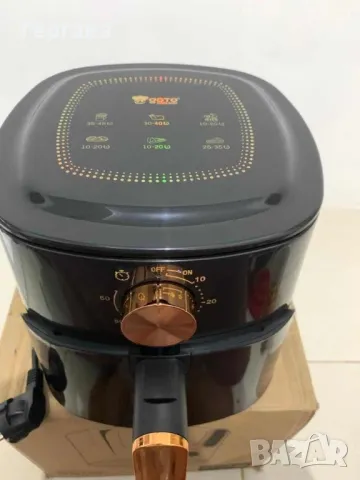 Уред за готвене без мазнина Air Fryer,4 л.,700W , снимка 2 - Уреди за готвене на пара - 47233420