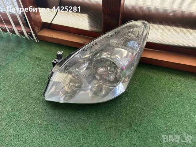фар ляв Toyota Corrola Verso face 2007-2009г. #635S.