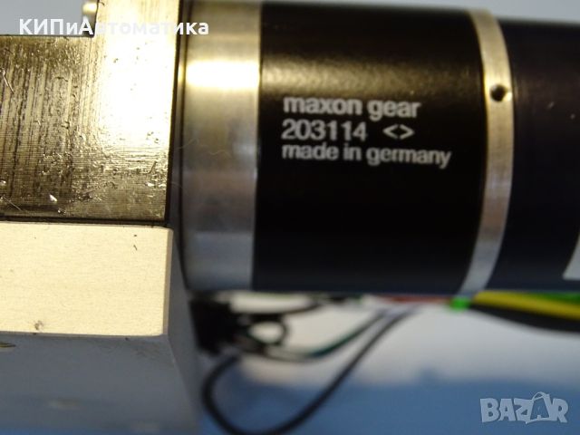 прецизен механизъм с ел. двигател MAXON MOTOR 248306, направляваща INA, датчик Wenglor, снимка 11 - Резервни части за машини - 46743442