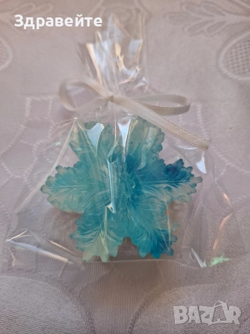 Коледни глицеринови хипоалергенни сапунчета с аромат на Коледа, снимка 4 - Коледни подаръци - 52746844