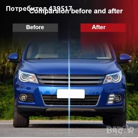 Дневни светлини с три цвята за Volkswagen Tiguan