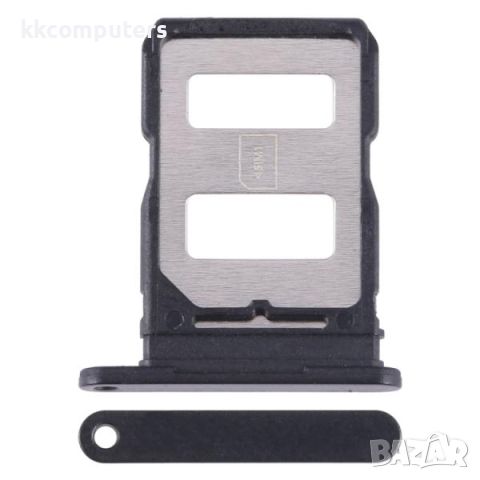 SIM / MicroSD държач /Черен/ за Huawei Nova Y91 Баркод : 563546, снимка 1 - Резервни части за телефони - 46365345