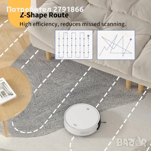 OKP Life K5 Робот прахосмукачка време на работа 120 минути Alexa/APP/Wi-Fi самозареждаща се - нова, снимка 5 - Прахосмукачки - 52402882