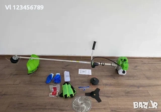 Двутактов бензинов тример за трева ТАЙГА 68сс ; 3,8к.с.