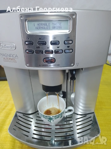 Кафе автомат Delonghi Madnifica Automatic Cappuccino, снимка 6 - Кафемашини - 53353798