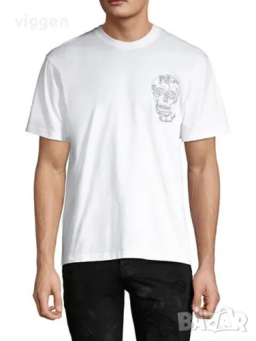 Нова оригинална фланелка The Kooples с бродиран череп. Цвят бял. Размер М. Топ цена 45лв.