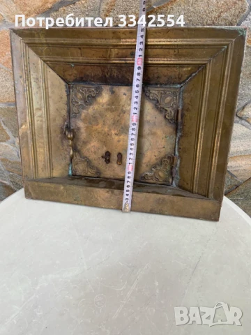 ВРАТА ВРАТИЧКА ОТ И ЗА КАМИНА ПЕЧКА ОРНАМЕНТИ МЕД БАКЪР, снимка 6 - Други ценни предмети - 50507434