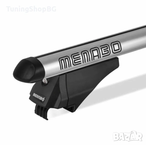Греди напречни за багажник за вградени покривни релси, без отвор Menabo Tiger Silver XL, снимка 2 - Аксесоари и консумативи - 54029861