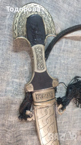 Ритуален нож,кама,ханджар,кумая, снимка 7 - Антикварни и старинни предмети - 54088653