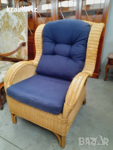 Кресло -Естествен Ратан-внос от Германия!, снимка 1