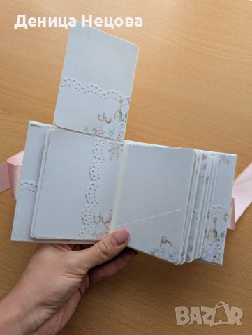 Мини албум за моментни снимки за моминско парти, подарък за булка, снимка 4 - Подаръци за сватба - 53474973