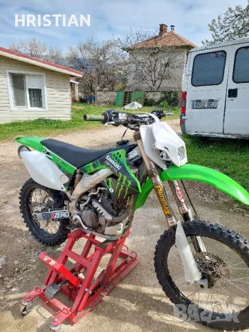 KAWASAKI KX 450 F 2008г. Нов внос. Документи за регистрация , снимка 5 - Мотоциклети и мототехника - 47612979