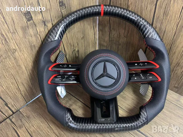 Mercedes Custom Спортен Волан – Персонализиран Дизайн!, снимка 12 - Аксесоари и консумативи - 49415725