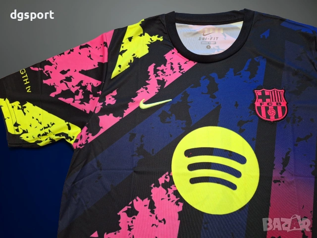 Флуоресцентна футболна тениска на Барселона # Ламин Ямал#10!, снимка 4 - Футбол - 52063579