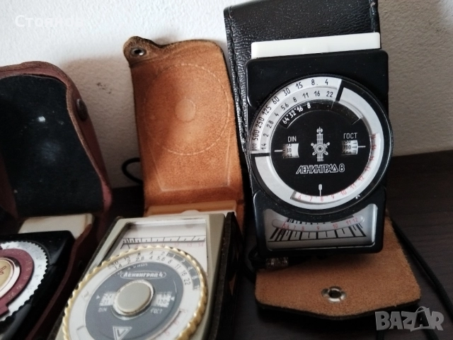 Светломери Gossen Sixon, PORST, hana, POLAROID, ЛЕНИНГРАД, СВЕРДЛОВСК,, снимка 15 - Чанти, стативи, аксесоари - 45172364