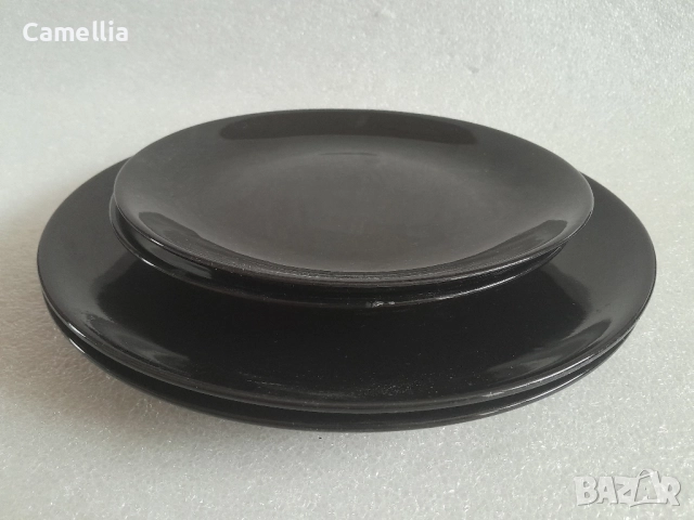 Черни чинии, снимка 2 - Чинии - 52890237