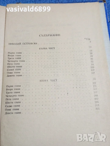 Николай Островски - Как се каляваше стоманата , снимка 5 - Художествена литература - 53816770