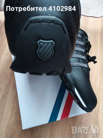 К-Swiss N42-42,5 естествена кожа, снимка 4 - Спортни обувки - 53972804