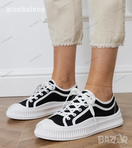 Дамски кецове на платформа Salis, 6цвята , снимка 14 - Кецове - 50969192