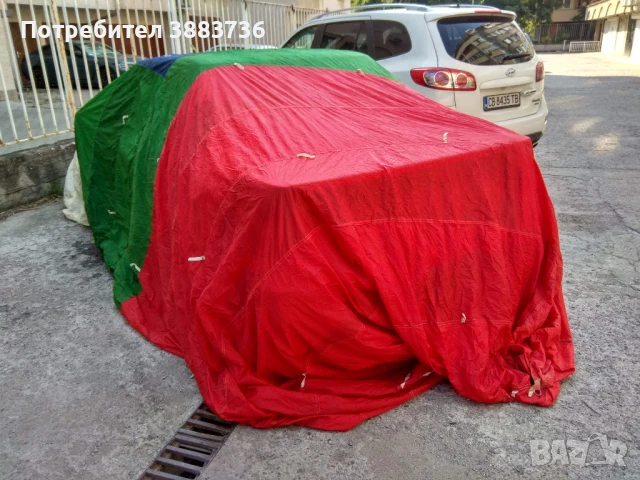 Покривало на кола,джип от парашут,олекотено, снимка 2 - Аксесоари и консумативи - 50939537