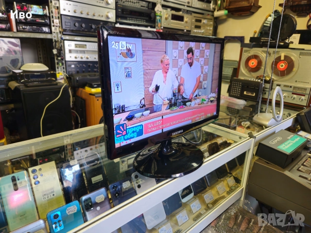 19" телевизор Samsung LT19B300EW/EN В отлично техническо и визуално състояние. Вграден тунер за ефир, снимка 3 - Телевизори - 52035633