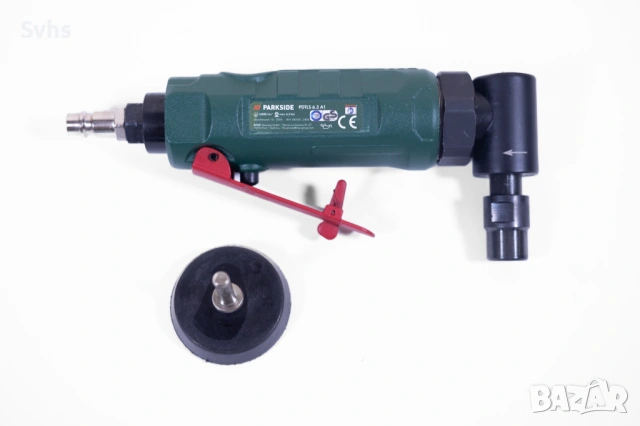 Пневматични ъглошлайф дисков шлайф Parkside, снимка 10 - Ъглошлайфи - 53817246