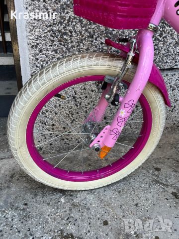 BYOX Детски Велосипед/Колело 16" PUPPY PINK (за момиче), снимка 6 - Велосипеди - 45904199